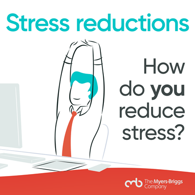 stress reductions social icon